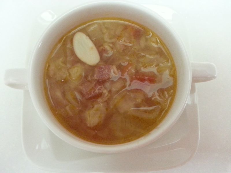 培根蔬菜湯