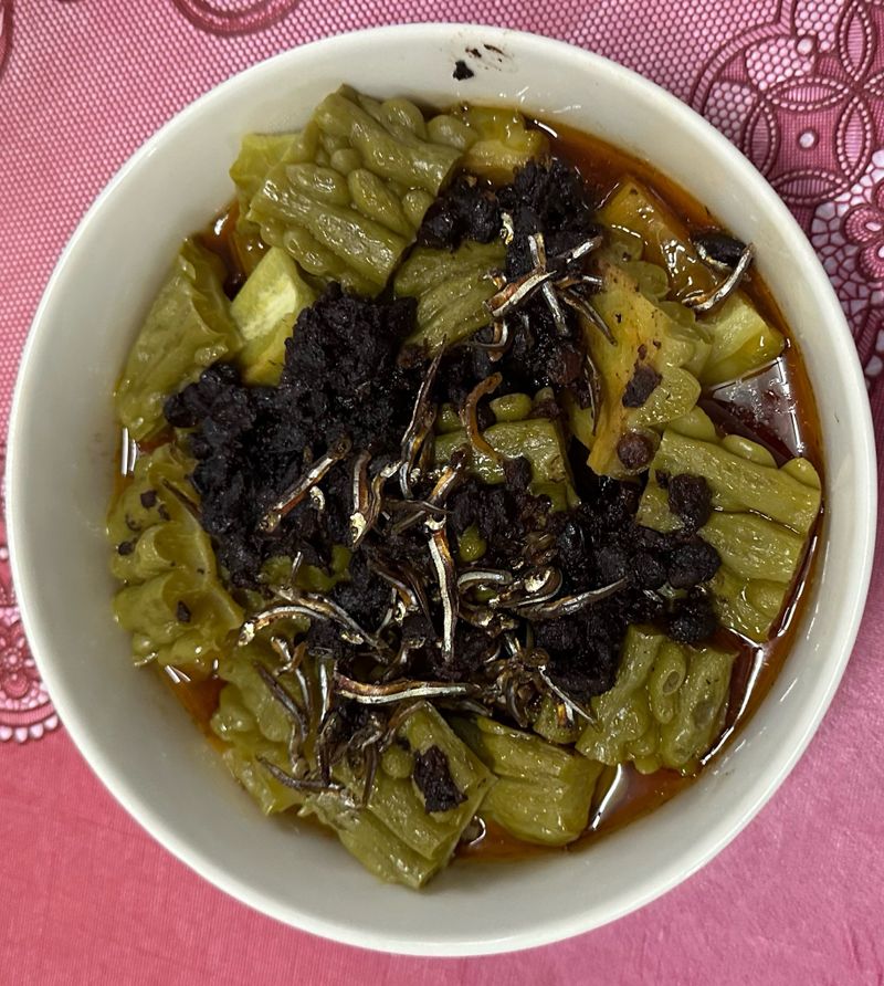 丁香豆鼓苦瓜