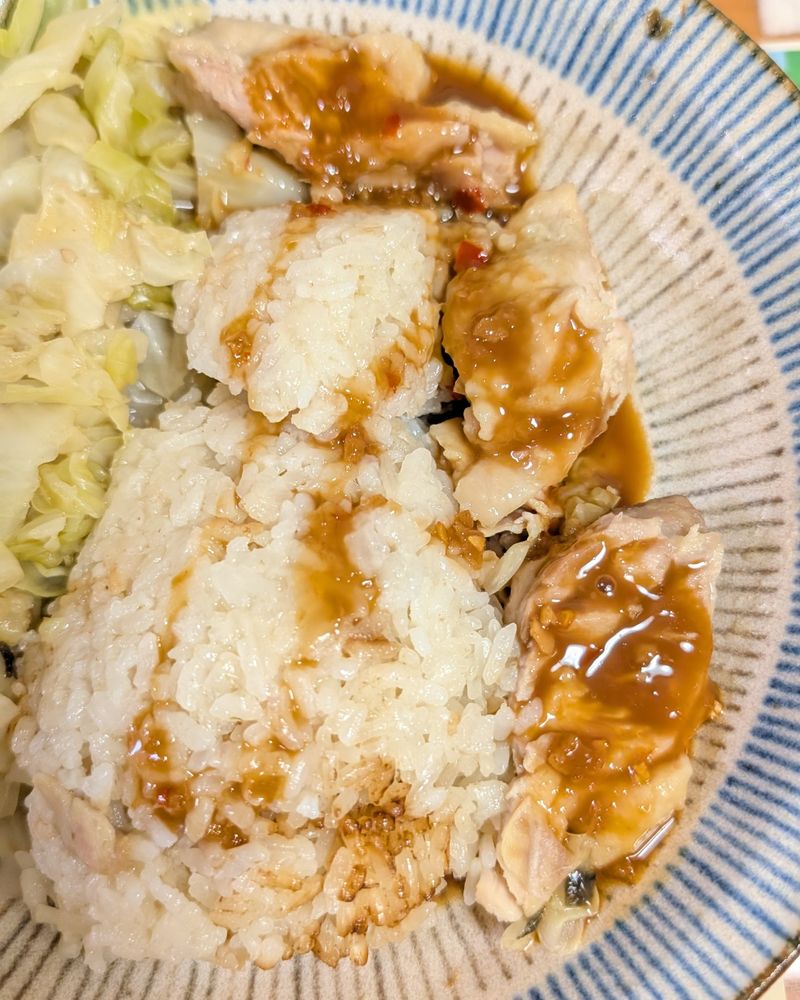 沒看錯!無印良品的海南雞飯!
