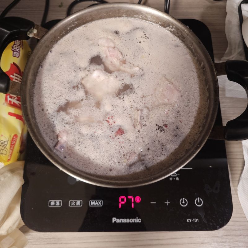 排骨汆燙
