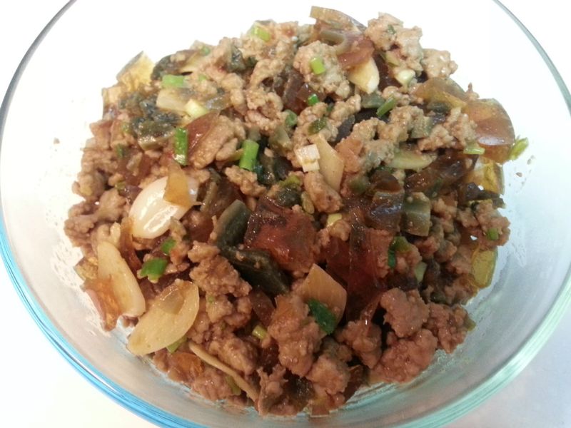 一點也不辣的麻婆皮蛋