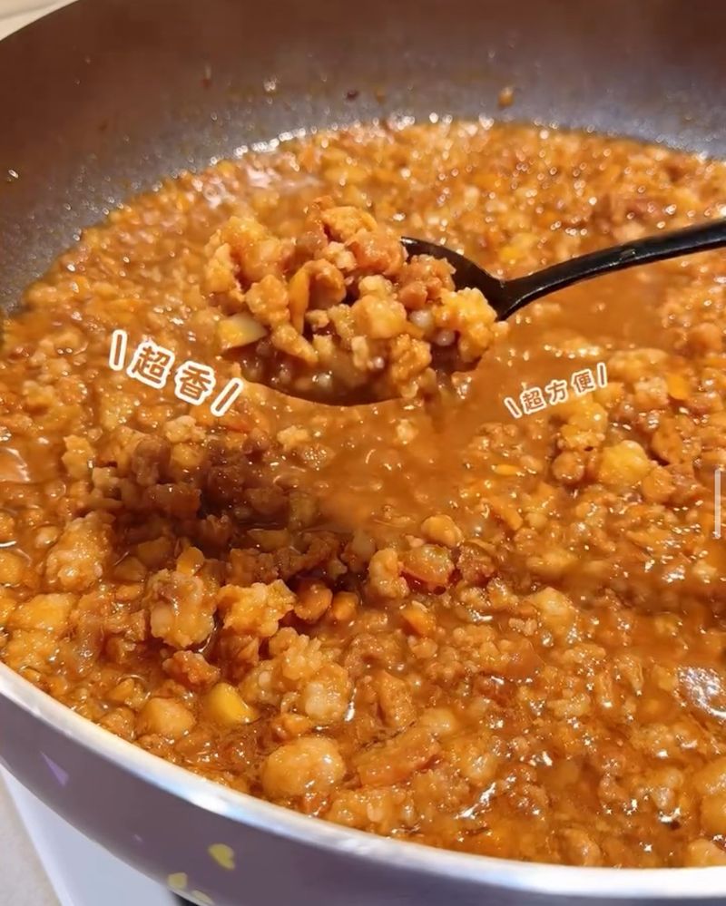 簡易下飯肉燥（絞肉）