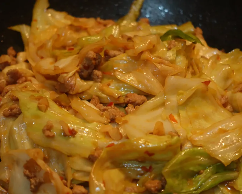 魚香高麗菜