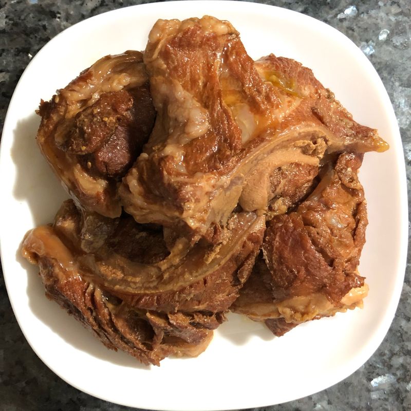 酒梅食譜-滷月亮軟骨