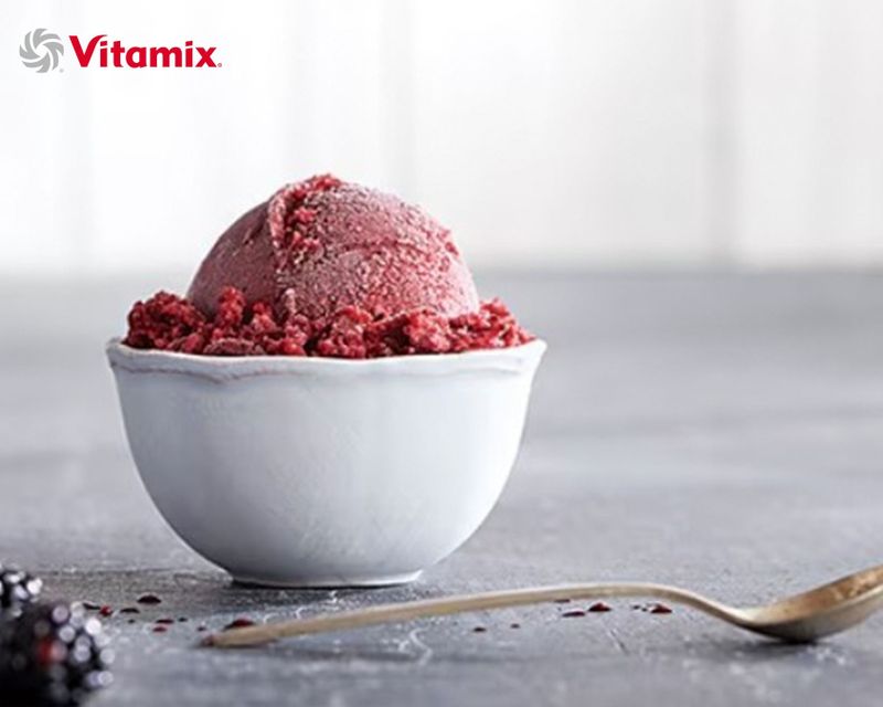 莓果香料雪酪|Vitamix調理機