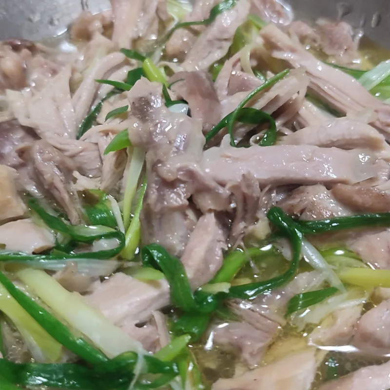 蔥香雞絲