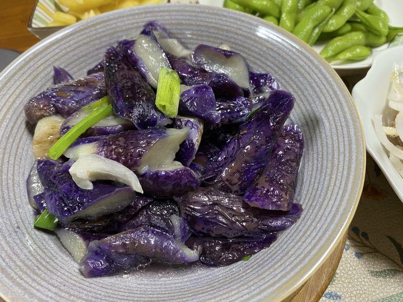 清炒茄子