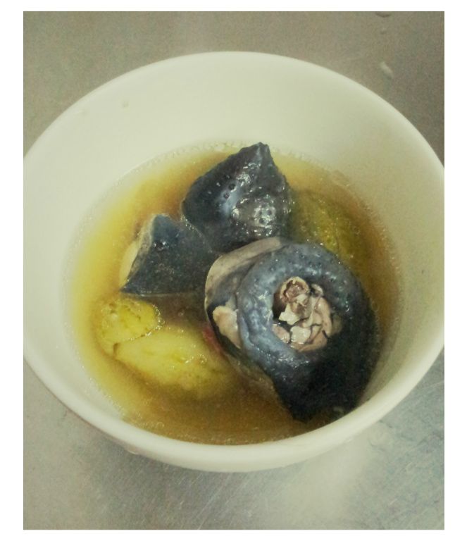 山苦瓜雞湯