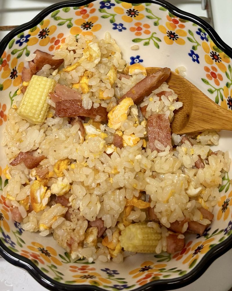 午餐肉炒飯