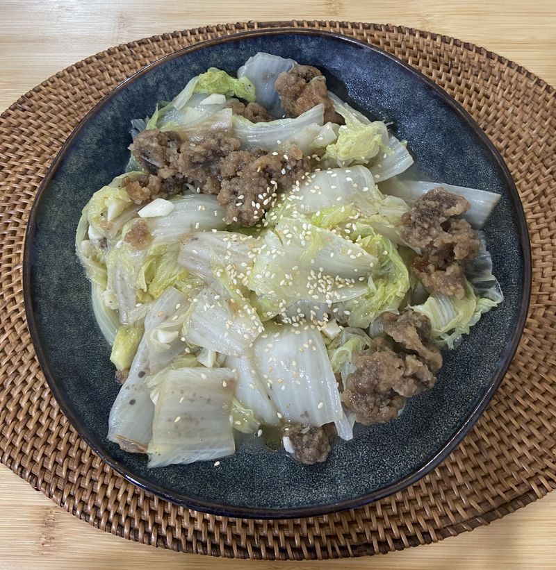 排骨酥燴白菜
