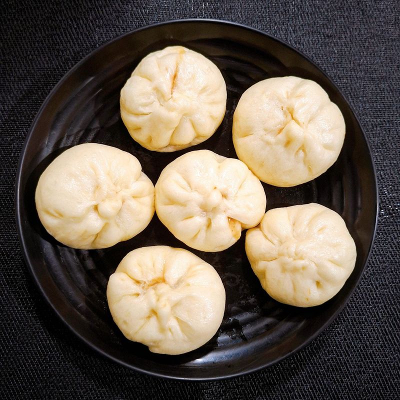 豆角豬肉包子