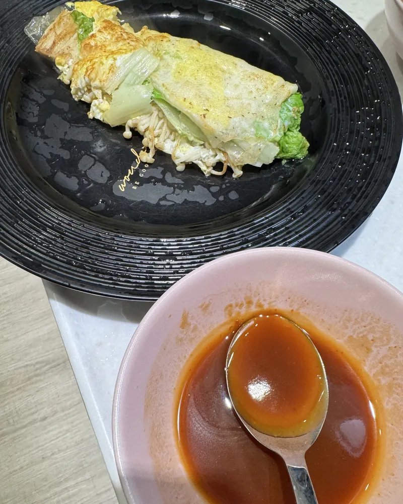金針菇素蚵仔煎