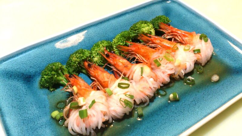 夏威夷草裙舞蝦「李錦記舊庄特級蠔油125週年」~莎媽五心級料理
