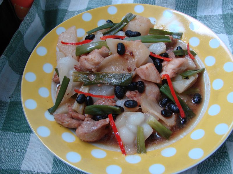 ~苦瓜豆豉雞~