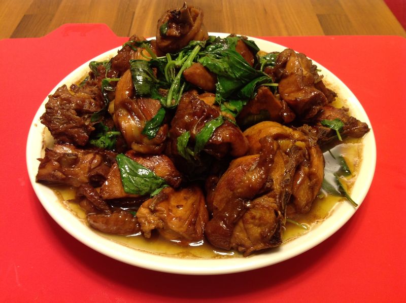 醬燒雞肉