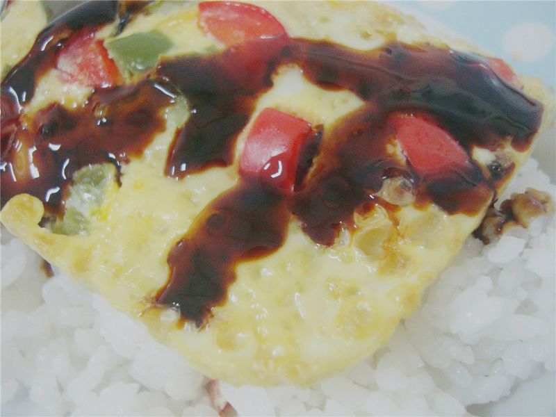 李錦記舊庄特級蠔油 125 週年 ♥ 美味蠔油蛋包飯 (小烤箱版)