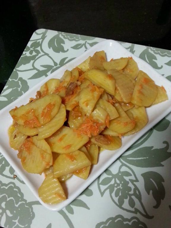 虾米炒土豆