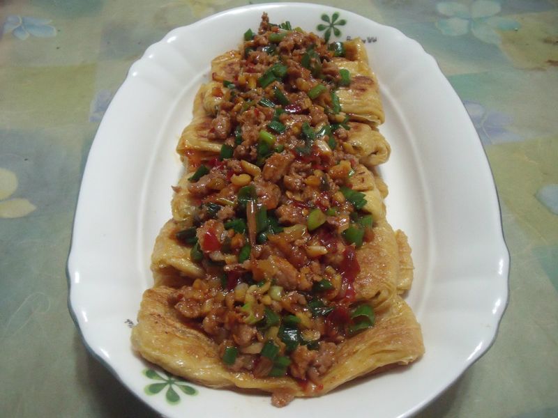 魚香豆皮