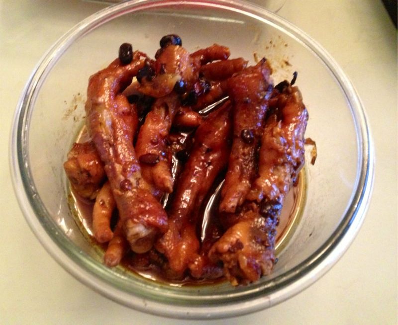 鼓汁鳳爪(材料費50元,卡路里153卡)