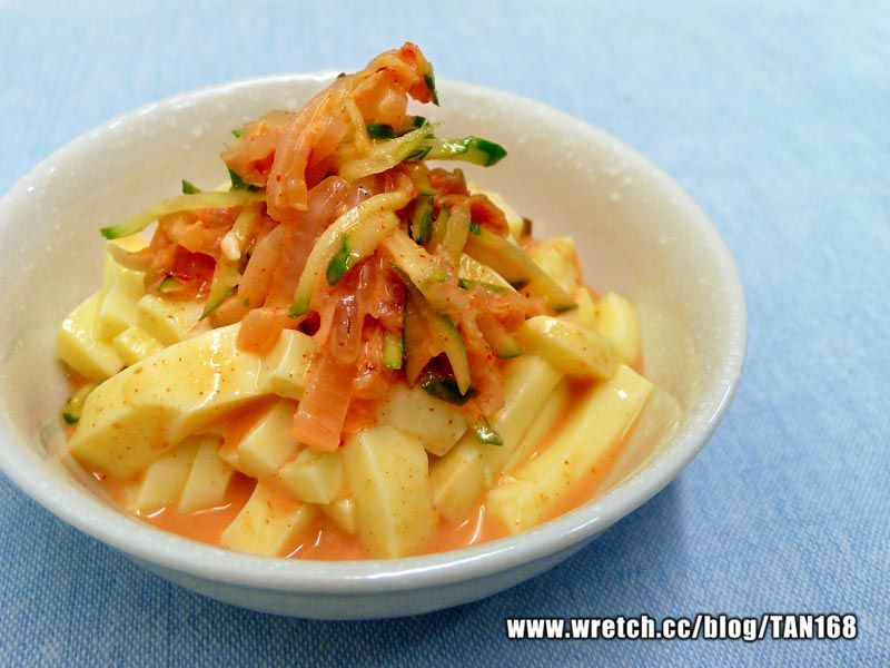 桂冠夏至涼拌 ♥泡菜千島醬佐芙蓉豆腐 ♥~3
