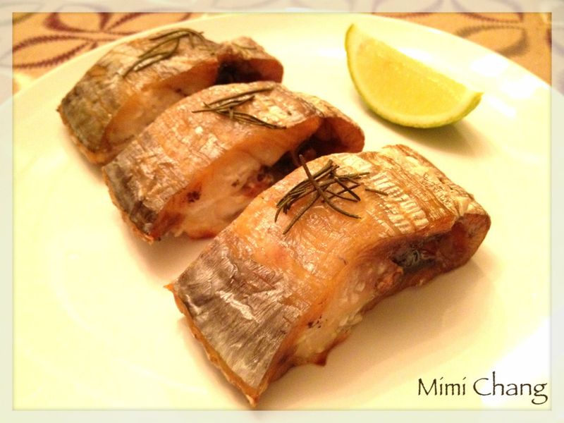 Mimi♥迷迭香烤白帶魚