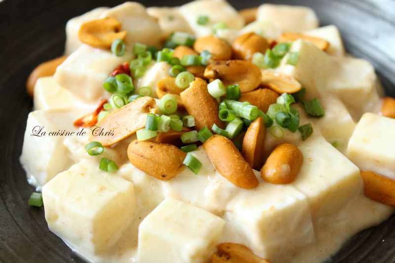 花生芝麻醬涼豆腐【桂冠夏至涼拌】