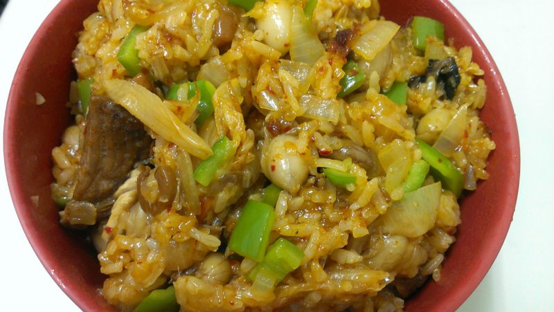 肉粽大變身~韓式拌飯