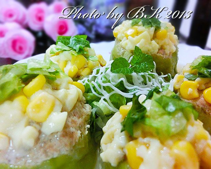 絲瓜鑲肉(清爽加料版)【桂冠夏至涼拌】