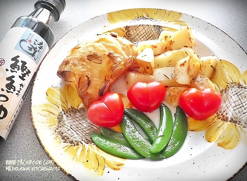 【情人料理】烤杏仁酥皮雕魚~時間淬釀的甘露之味