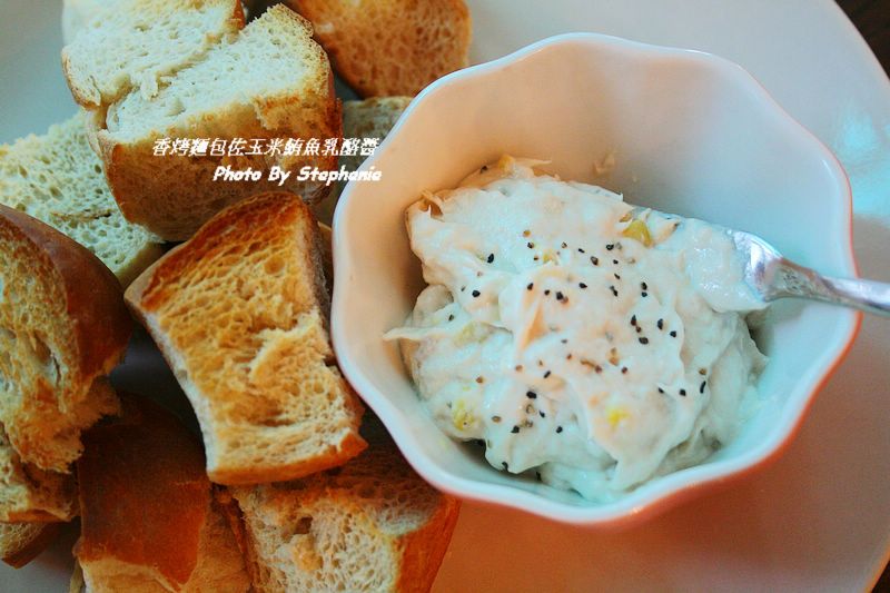 玉米鮪魚乳酪抹醬