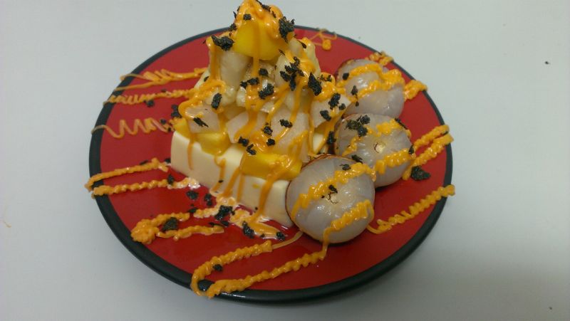 桂冠夏至涼拌 ♥芙蓉豆腐水果塔