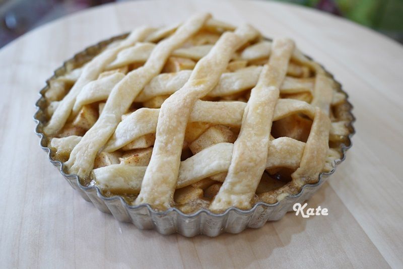 【Kate午後烘焙】香甜蘋果派(Apple pie)