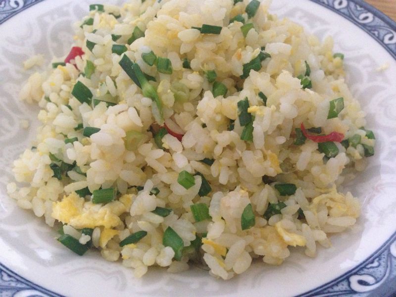 黃金韭菜辣炒飯