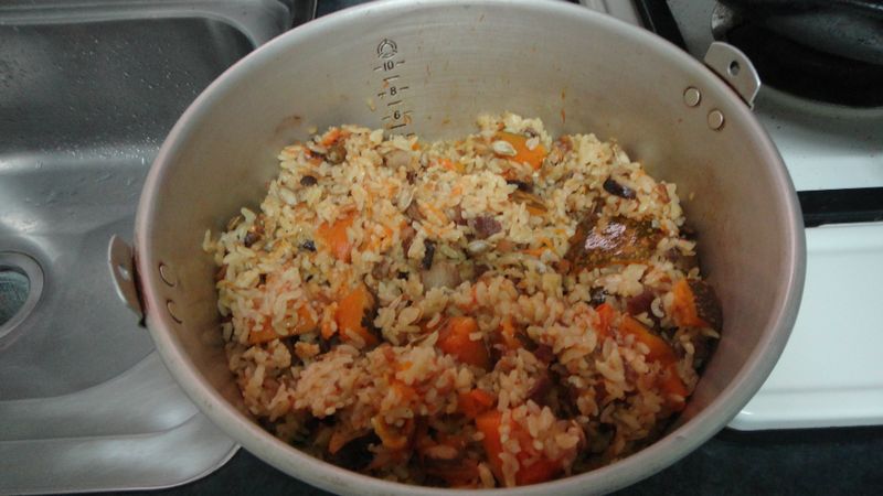 客家南瓜飯