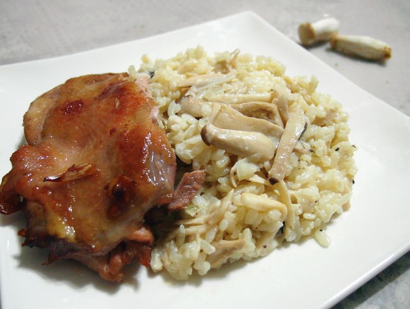 【Classico義遊味境】雞腿白醬菇菇燉飯