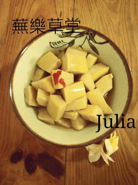 【詠竹 醃漬竹段】