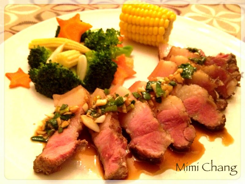 Mimi♥蔥蒜五花肉