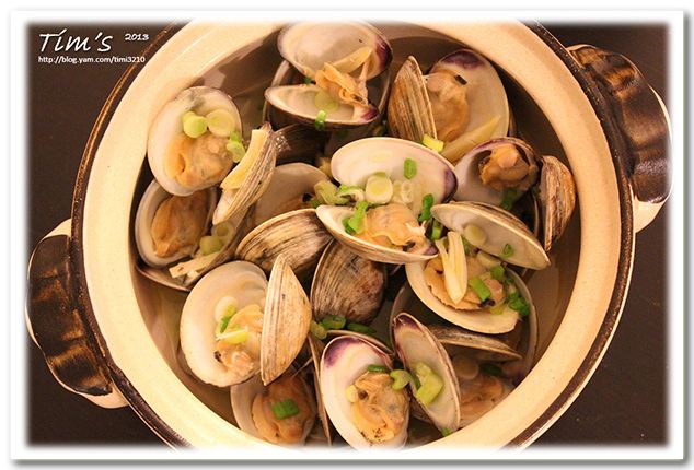[提姆士食譜] 十分鐘下酒菜 - 清酒蒸蛤蜊