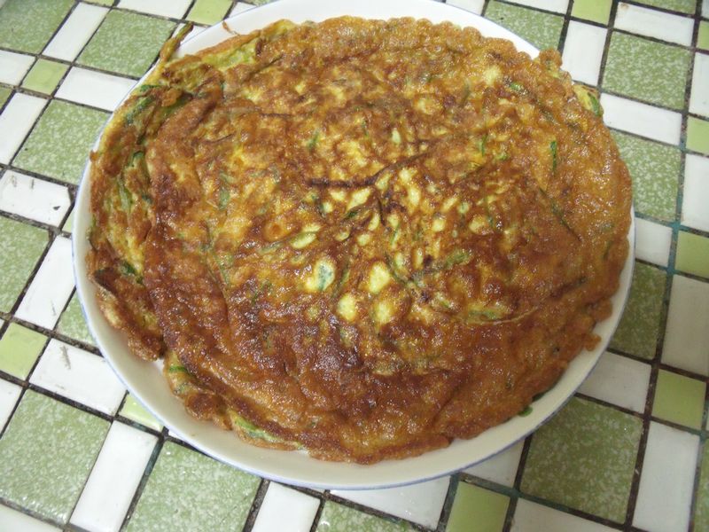 五分鐘料理-小黃瓜煎蛋