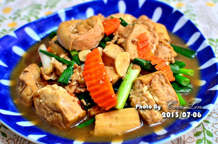 【可拉的鏡頭】醬油燒豆腐