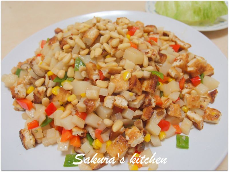 ♥我的新北三寶♥鮮筍香酥豆腐鬆
