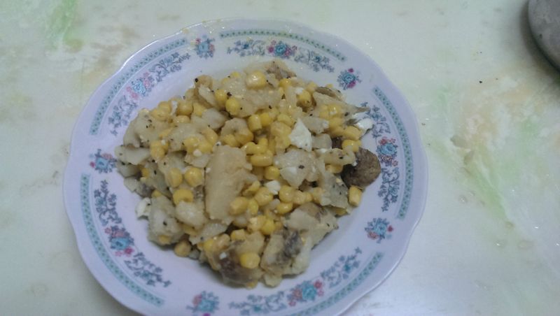 減肥料理-玉米馬鈴薯