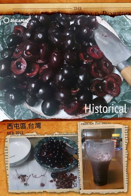櫻桃牛奶