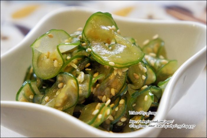 芝麻醋拌小黃瓜