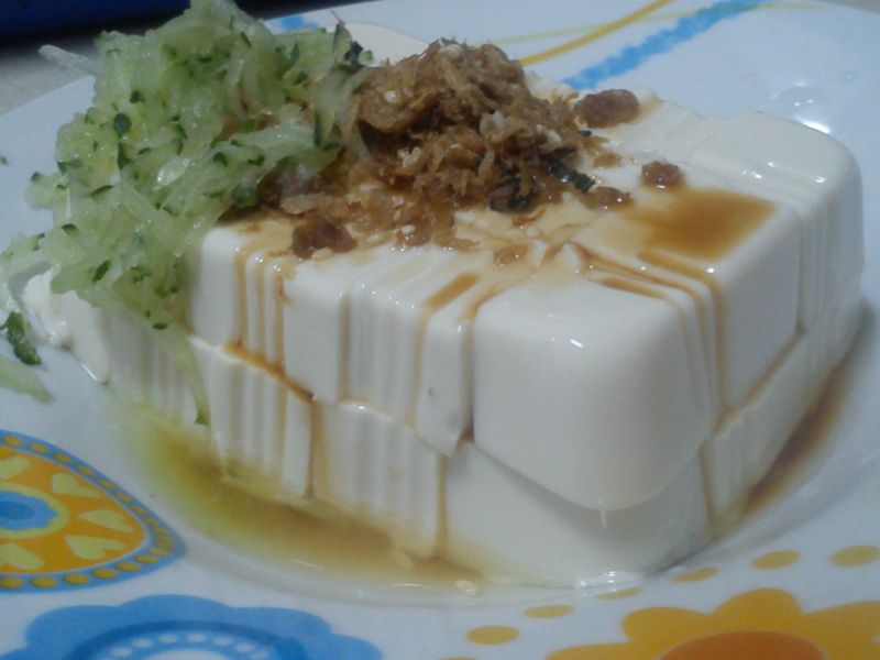 懶人上菜●營養滿分之涼拌豆腐