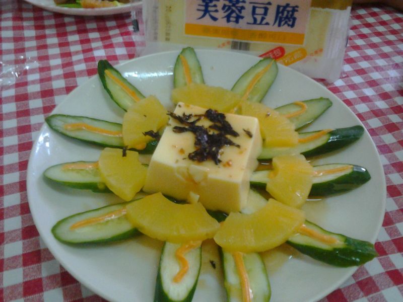 【桂冠夏至涼拌】鳳梨黃瓜涼拌芙蓉