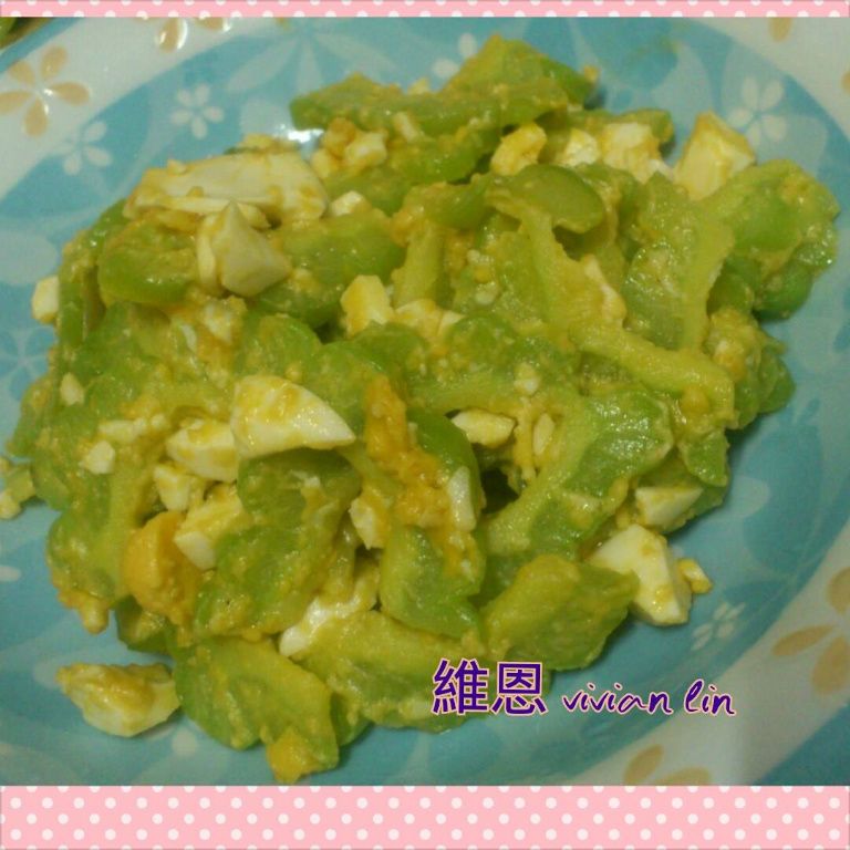 簡單做 ~ 金沙苦瓜