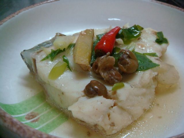 破布子蒸石斑魚