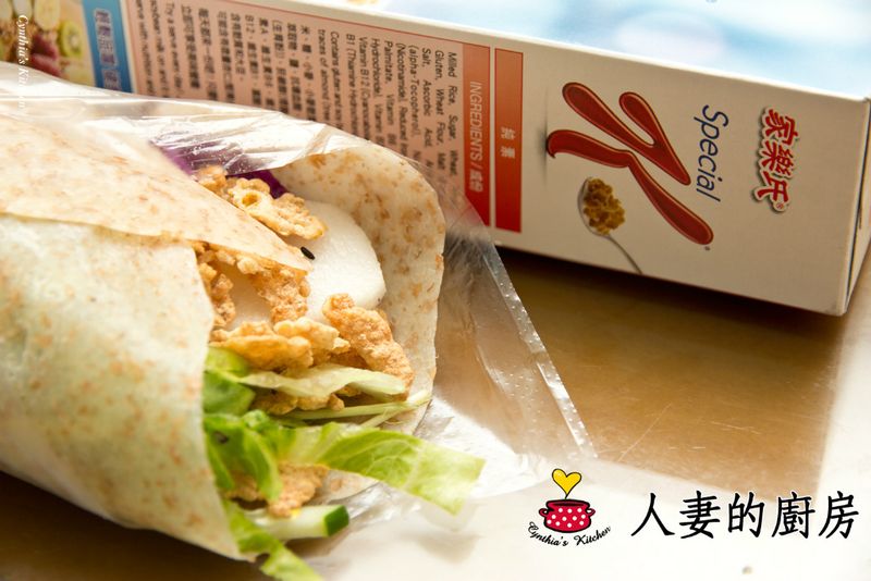 超快速懶人窈窕輕食-蔬菜全麥捲