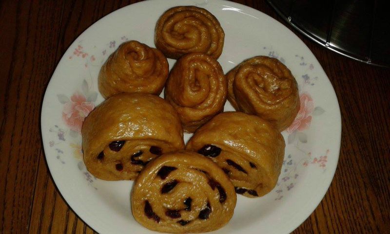 黑糖小饅頭(蔓越莓)